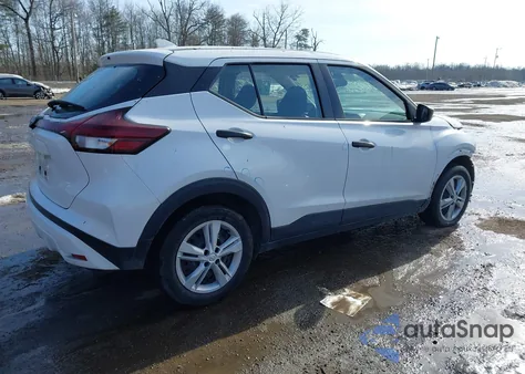 2022 Nissan Kicks S Xtronic Cvt из США, поврежденный, VIN 3N1CP5BV4NL528040